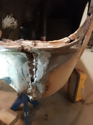 rost vid lykta
